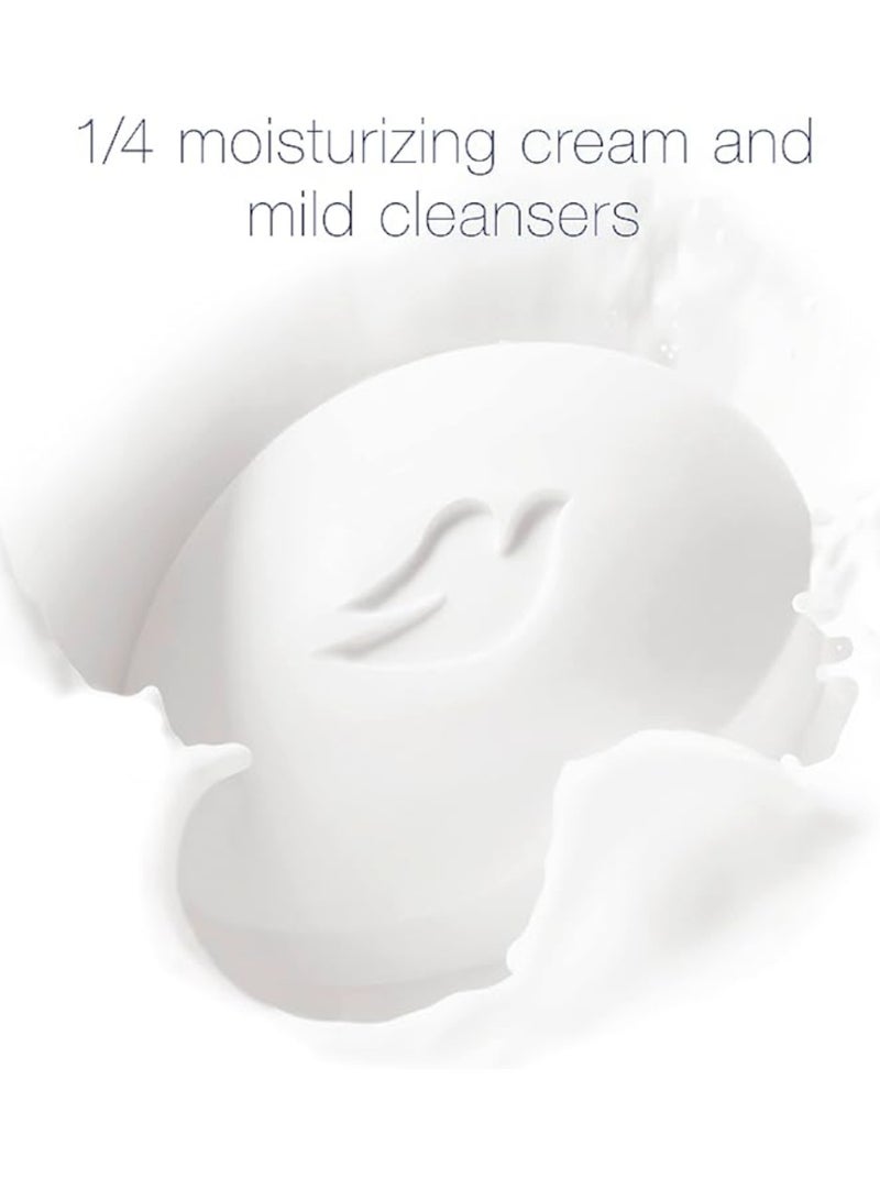 دوف صابون كريم التجميل الأبيض، صنع في السعودية، 125 غرام × 4 قطع - Image 4